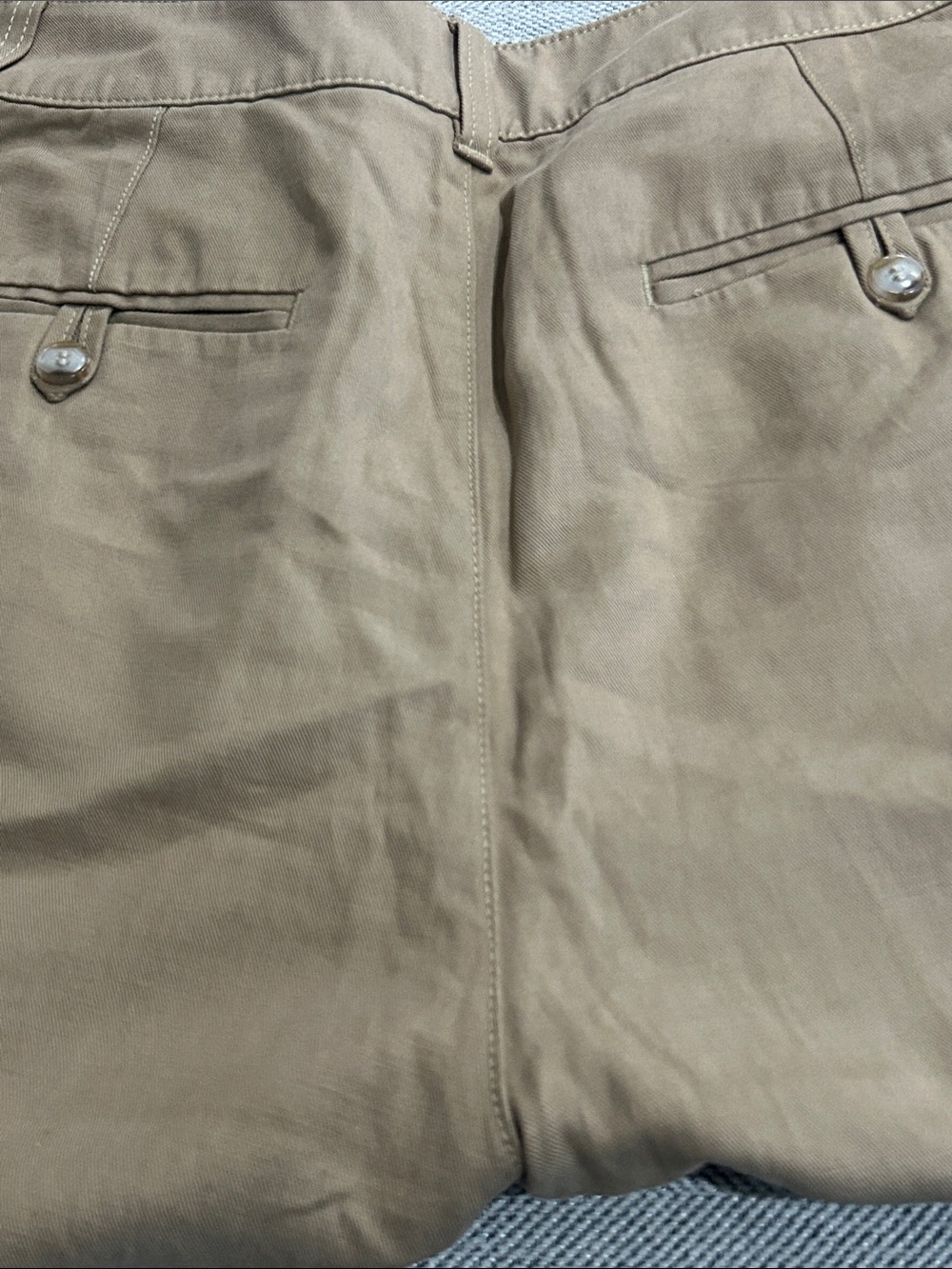 Madewell Harlow Wide Leg Pant High Rise Size 4 In Khaki Style NG521 NWOT - Picture 13 of 13